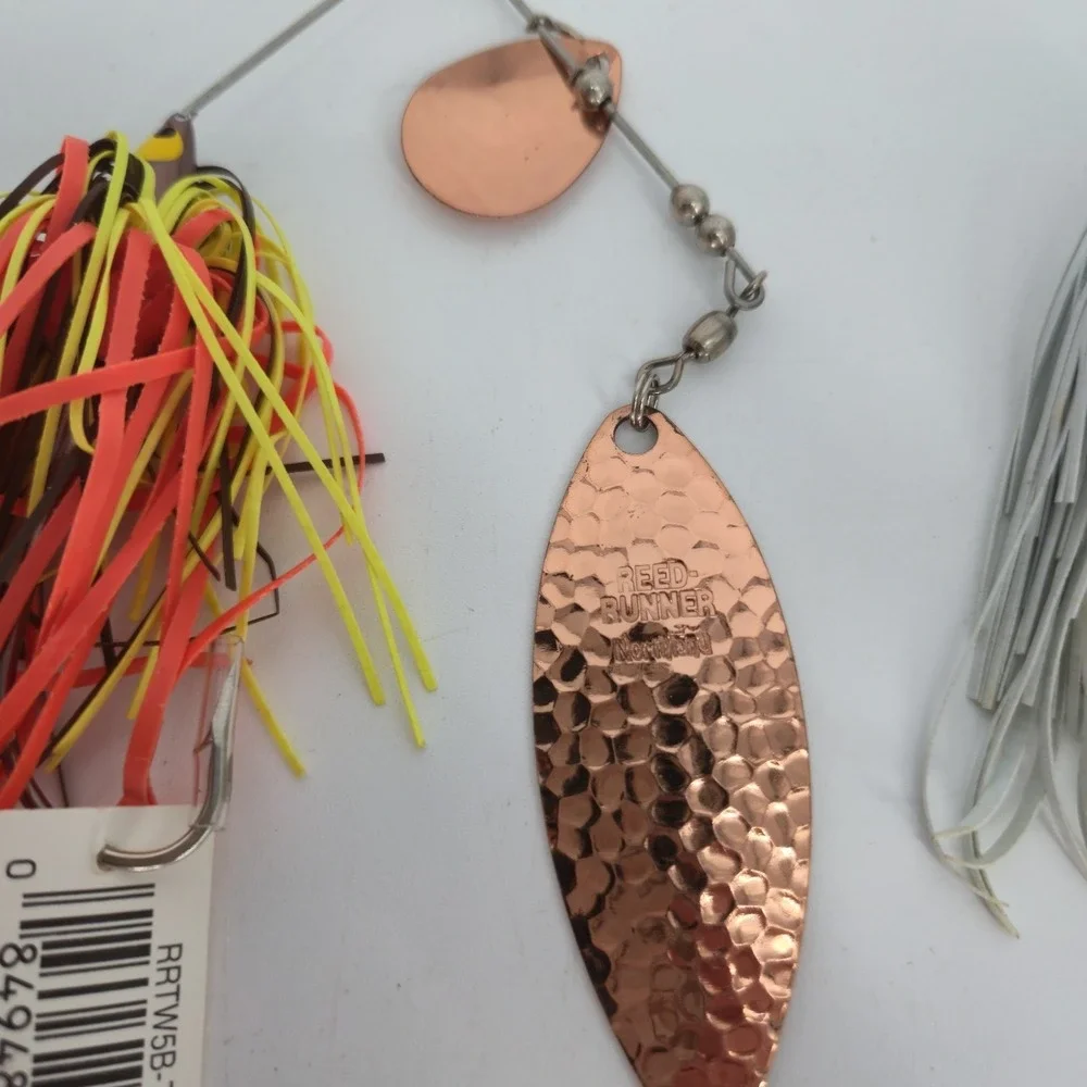 Northland Reed Runner Spinnerbait Lot Bass Pike Musky Lures 5pc Appear New W Tag